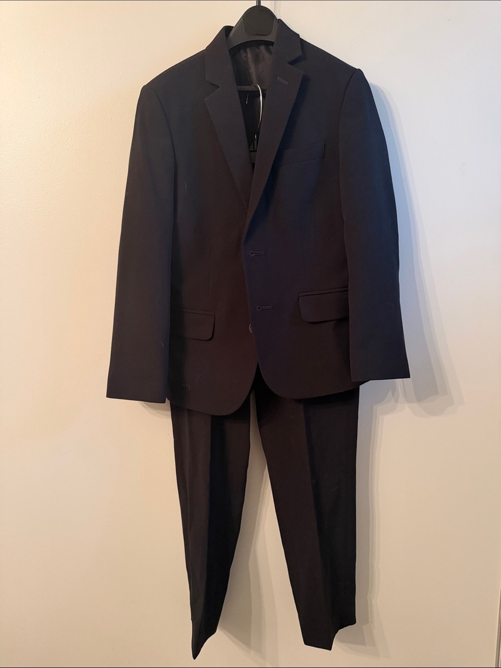 Calvin Klein Boys Black Suit Size 8